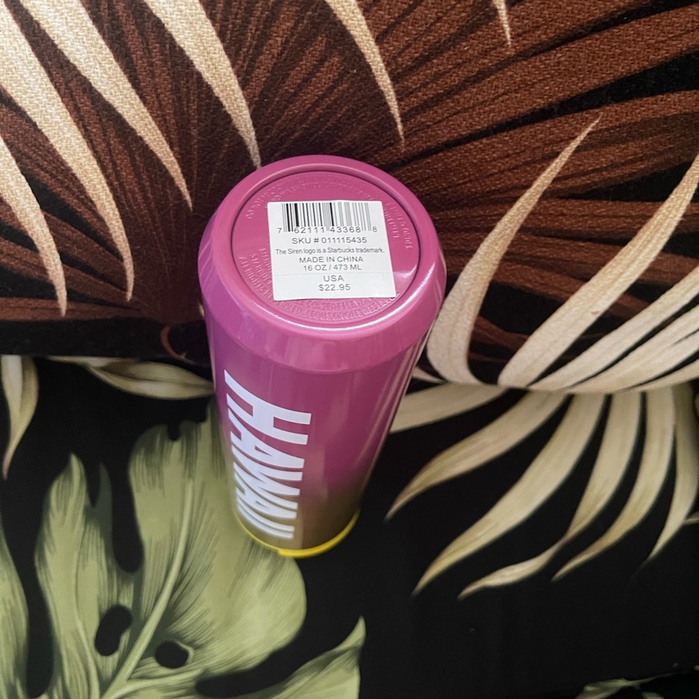 Hawaii Collection Starbucks Vacuum Insulated Tumbler 16oz - Picture 7 of 7
